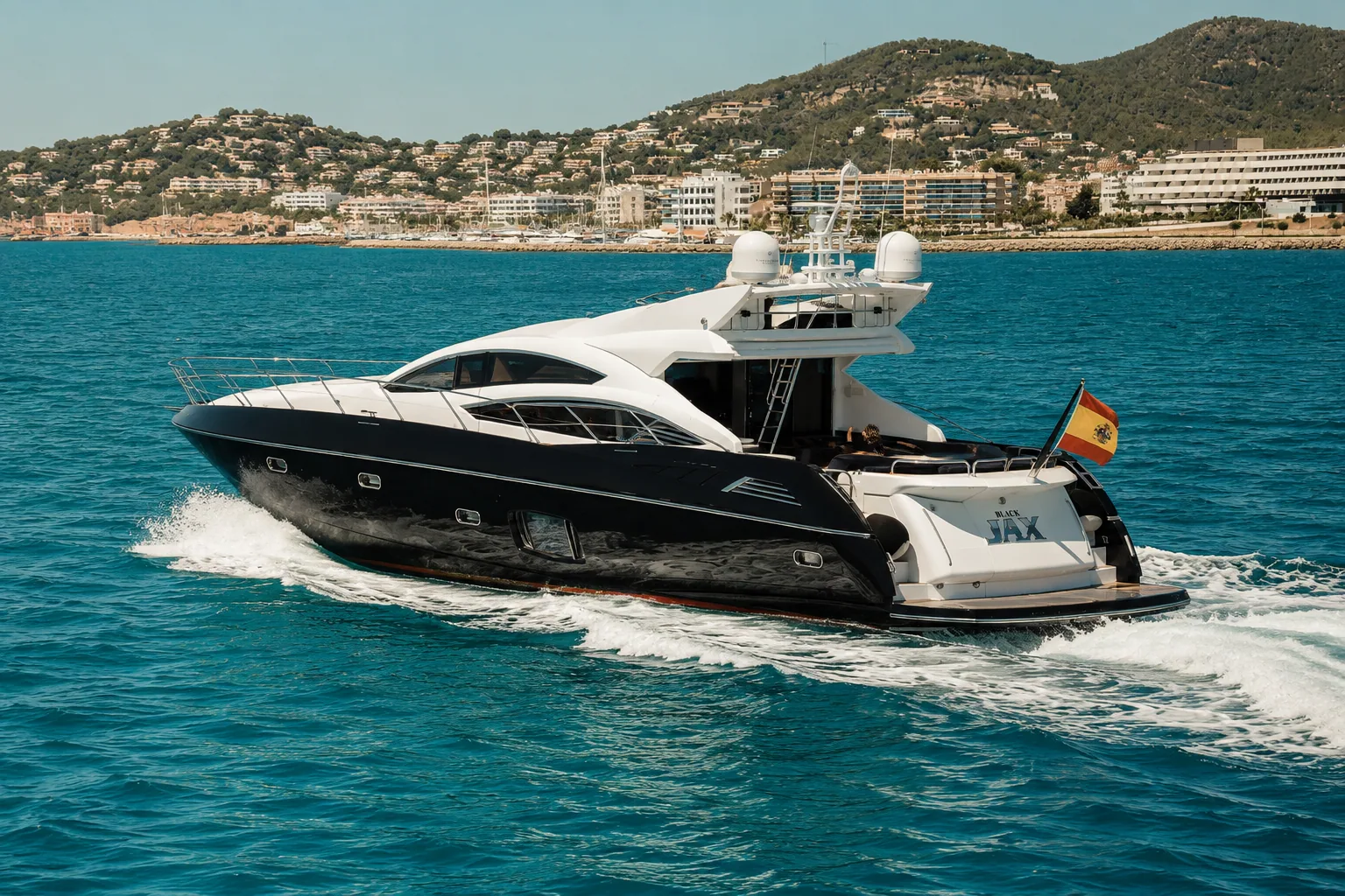 Black Jax — Sunseeker Predator 74