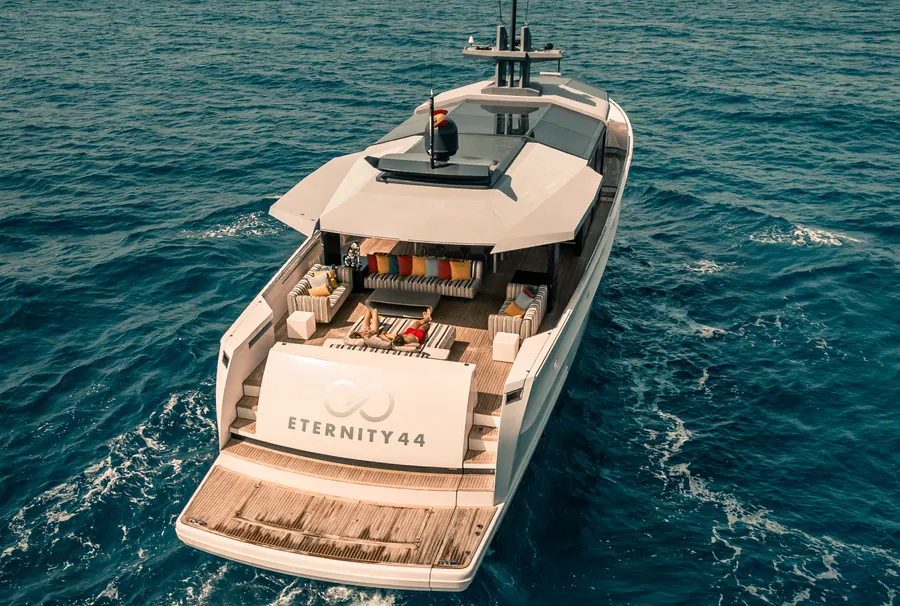 Eternity 44 — A sanctuary at sea, where space becomes experience.